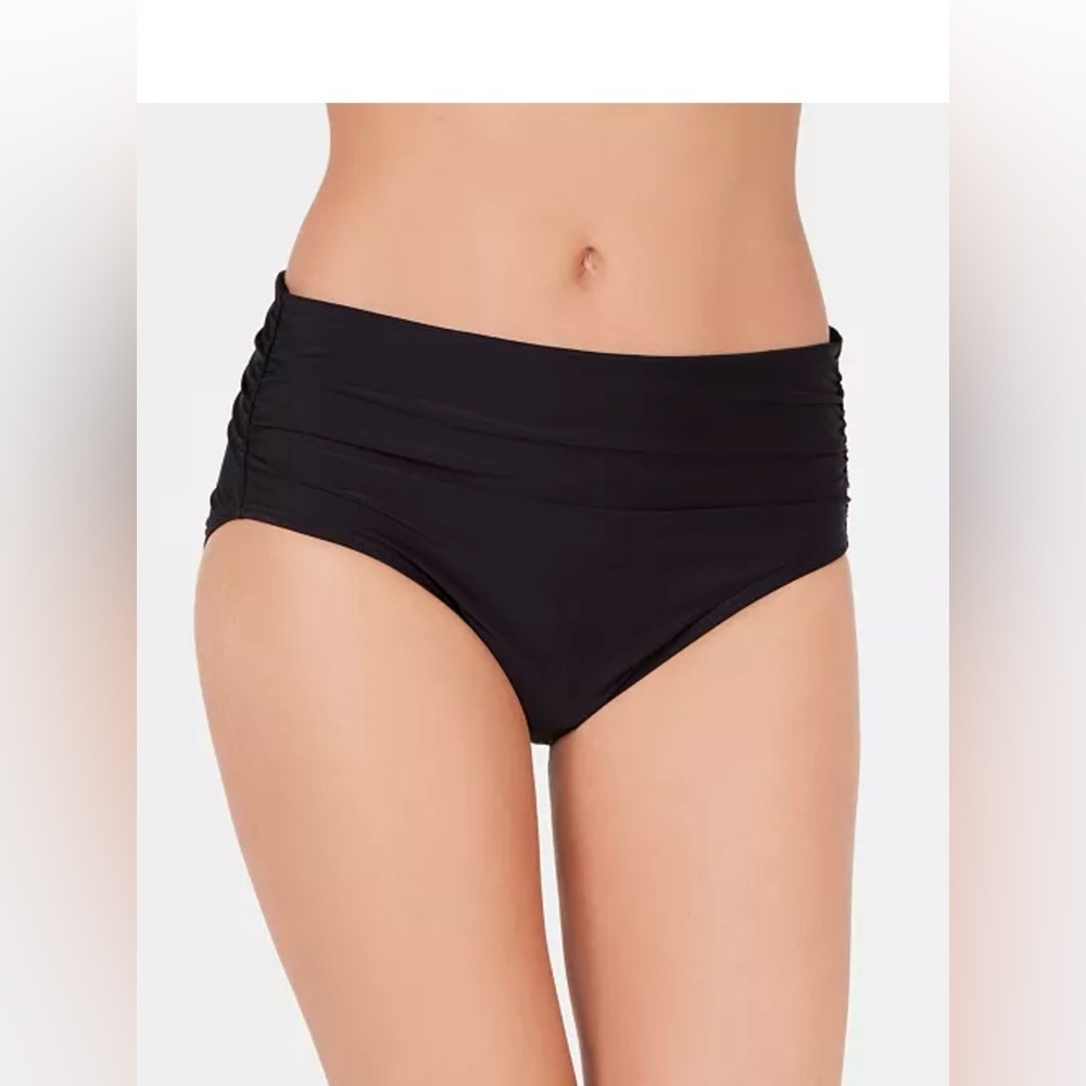 Calvin Klein Black High Waist Bikini Bottoms